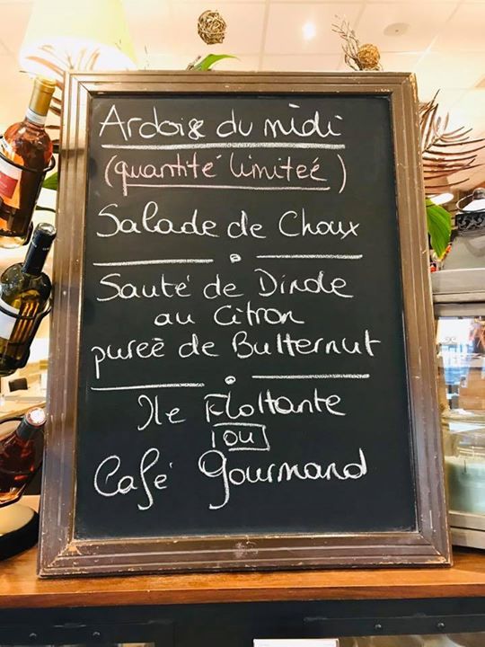 Le Chef vous propose l’Ardoise